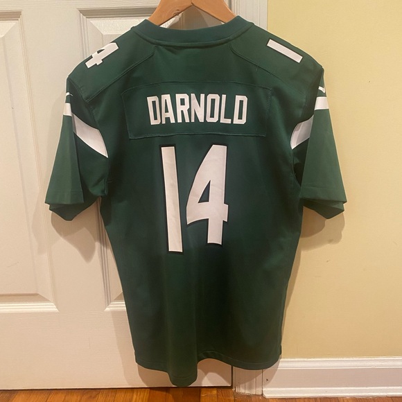 Sam Darnold #14 NY Jets Green Jersey - Picture 2 of 6